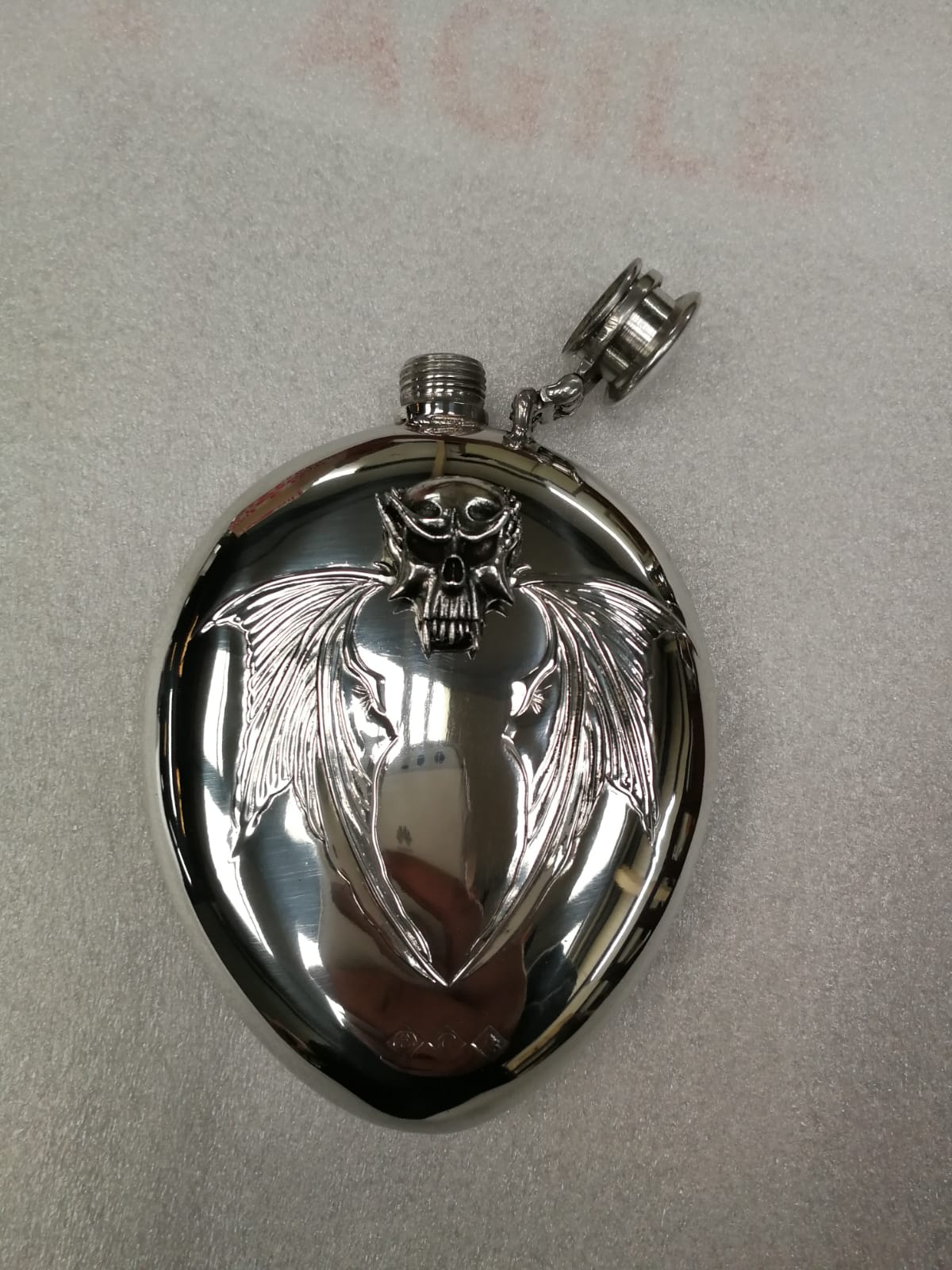6oz stamped Beast flask (F102) (image for) 6oz stamped Beast flask (F102)